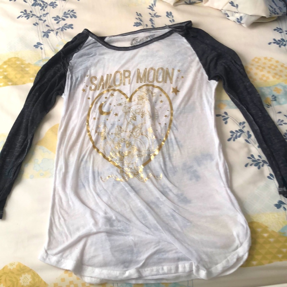 Translucent Sailor Moon Cartoon Pajama Shirt